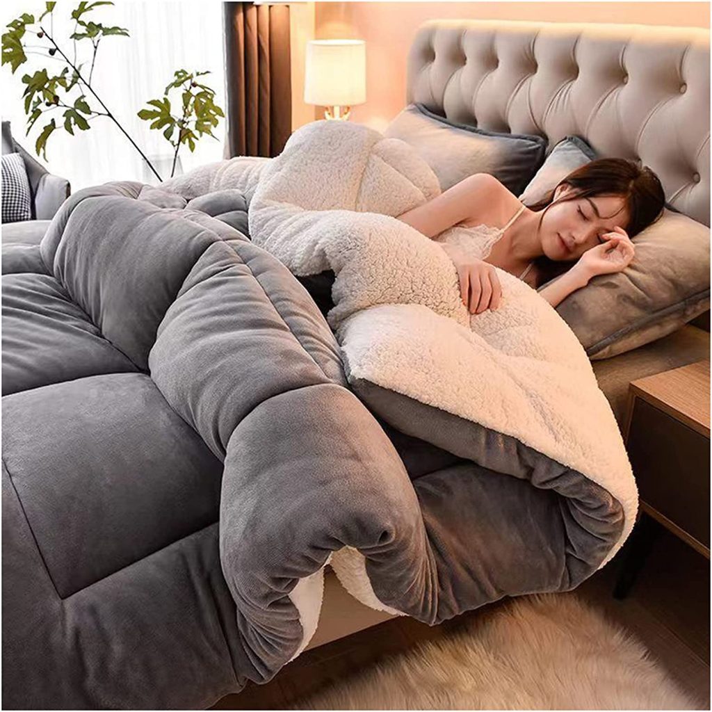 Extra warme anti allergische winterdeken – Wel Warm Niet Arm